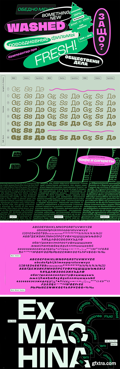 NaN Jaune Font Family NaN Jaune Font Family