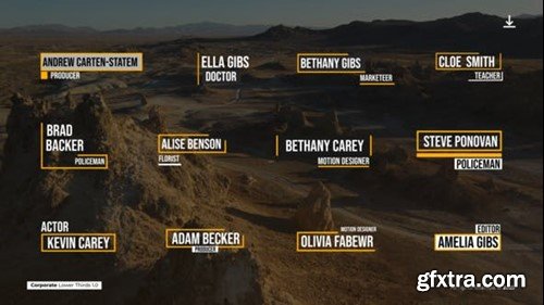 Videohive Corporate Lower Thirds 1.0 - AE 44208233 Videohive Corporate Lower Thirds 1.0 - AE 44208233