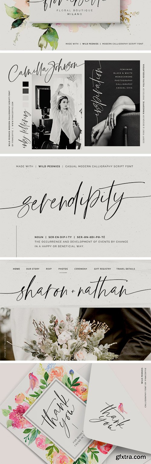 Wild Peonies Wild Peonies