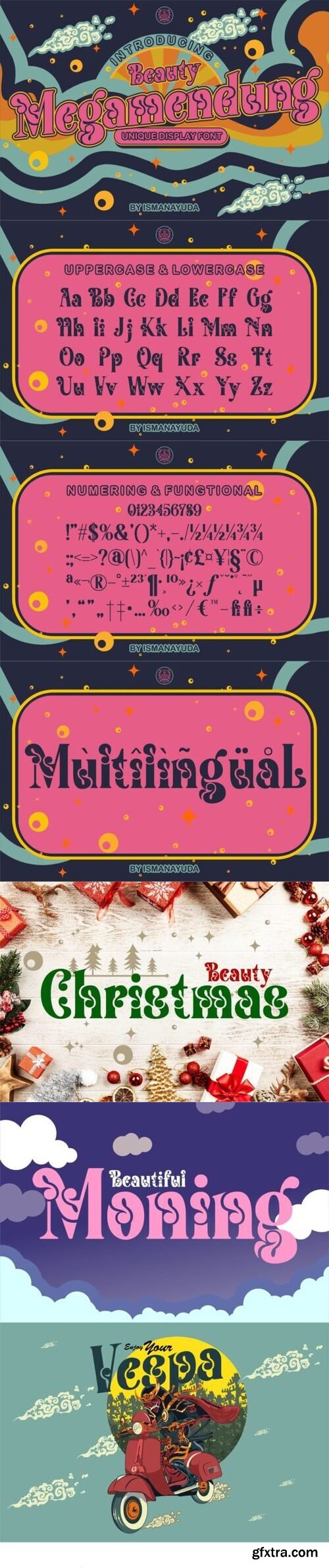 Beauty Megamendung Font
