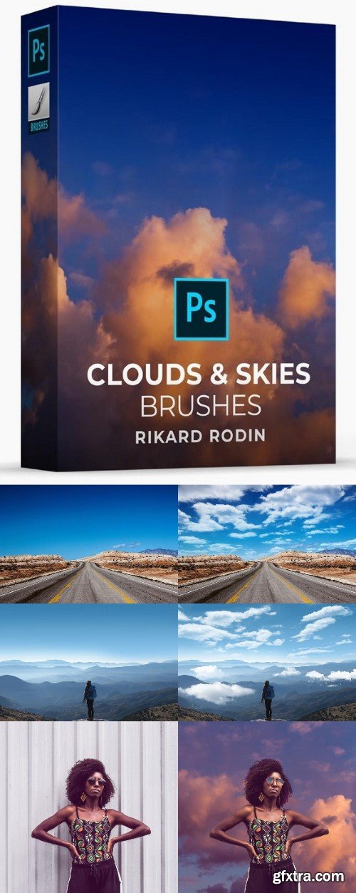 Rikard Rodin - Clouds & Skies Brushe & Overlays