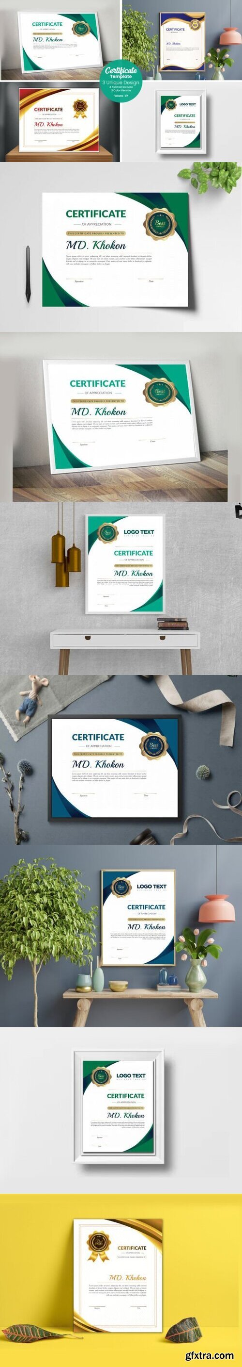 Multipurpose Certificate Template