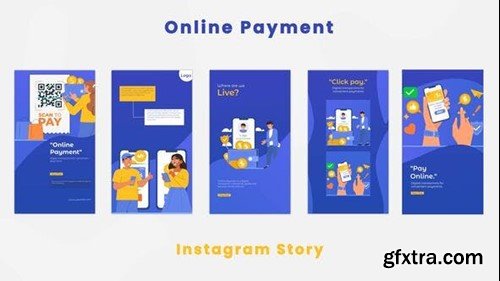 Videohive Online Payment Instagram Story 44311357