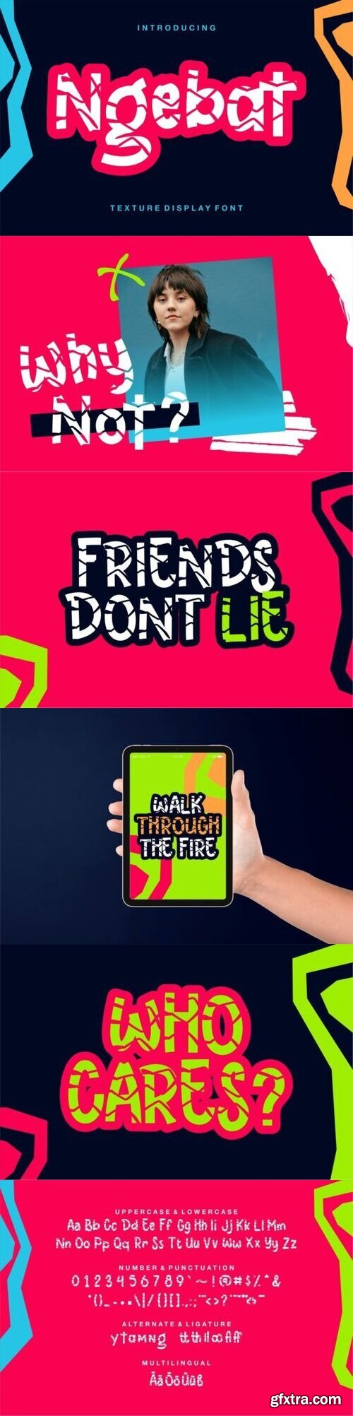 Ngebat Font