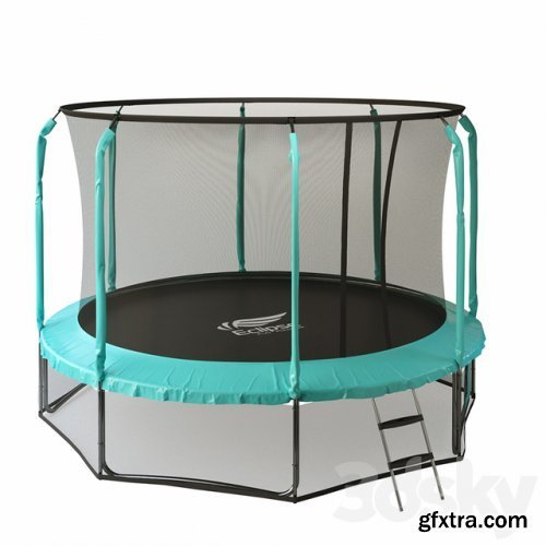 Pro 3DSky -  12 ft trampoline EclipseSpace