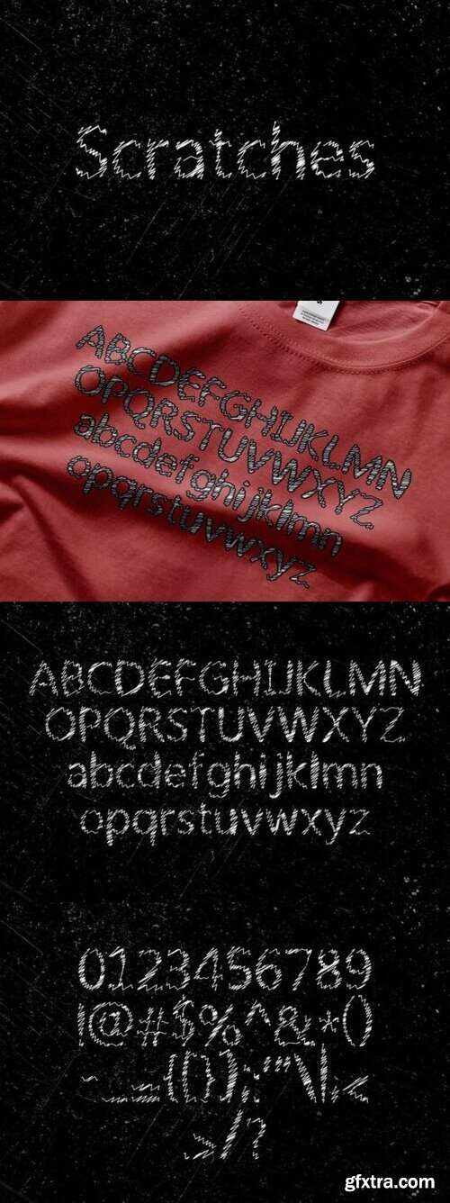 Scratches Font
