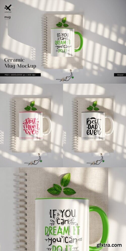 Ceramic Mug Mockup