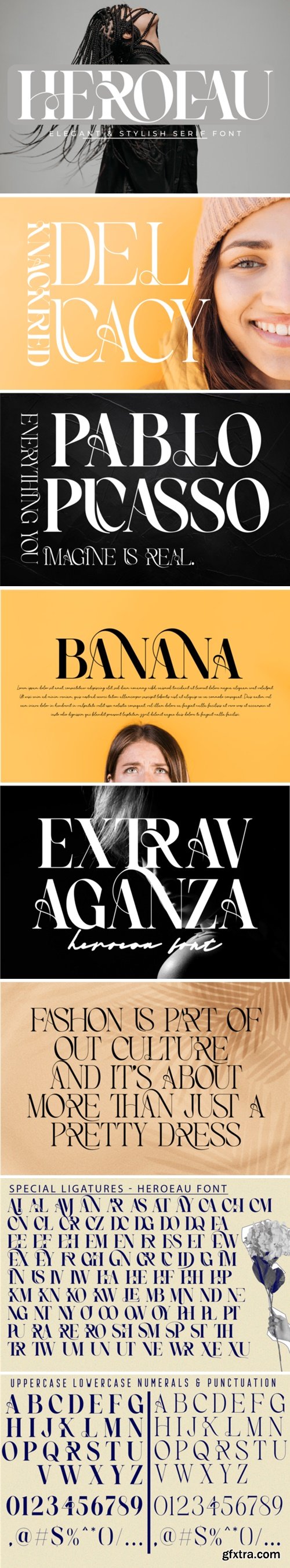 Heroeau Elegant Font