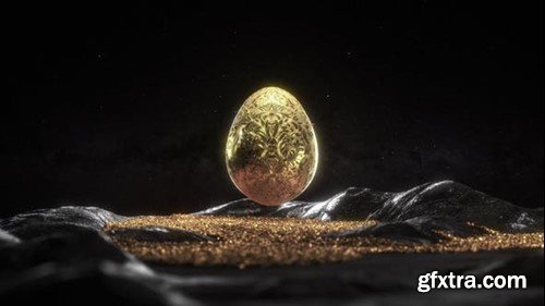 Videohive Golden Egg Reveal 44210762