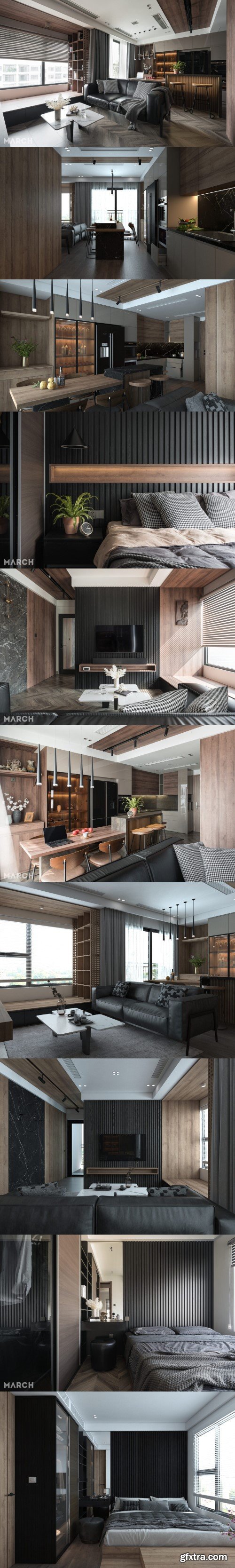 Apartment Interior By Luong Thuy