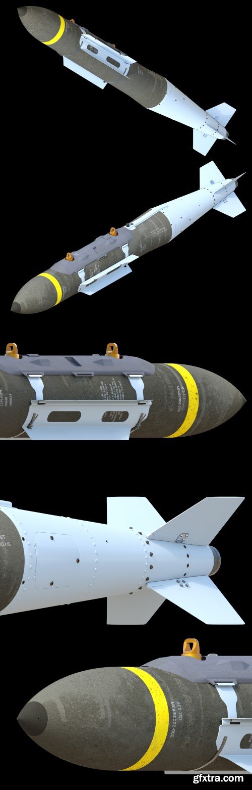JDAM Bomb 3D Model