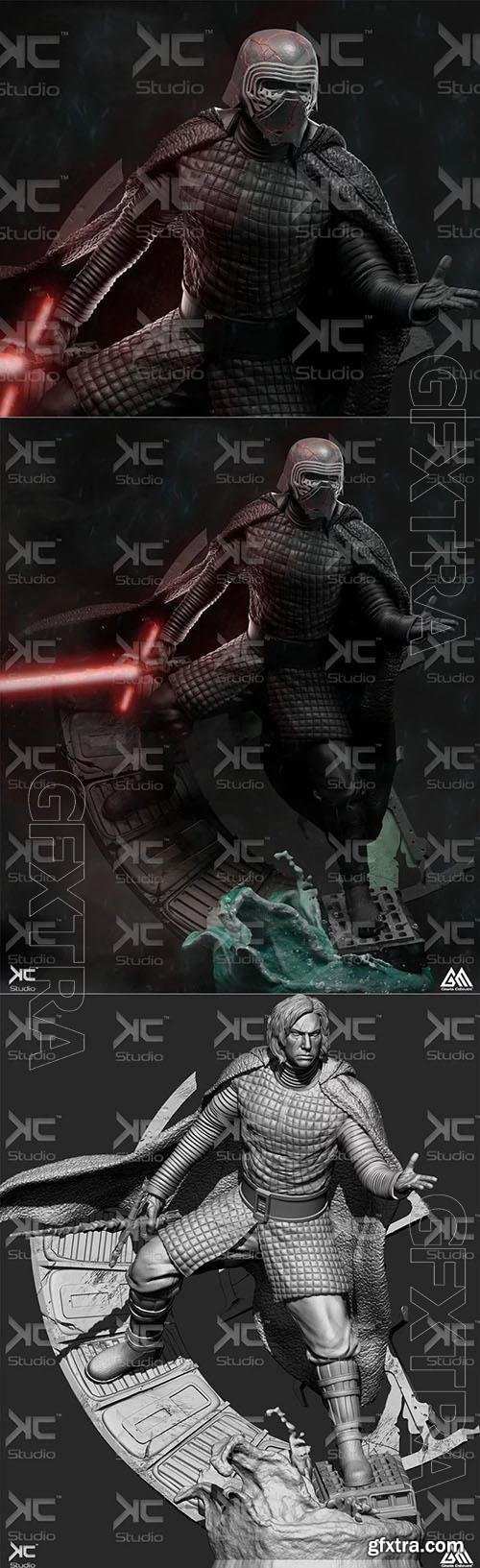 Kylo Ren - Star Wars Fan Art - Kc studio - 3D Print