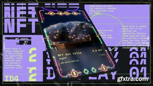 Videohive NFT Intro Display 44025660 Videohive NFT Intro Display 44025660