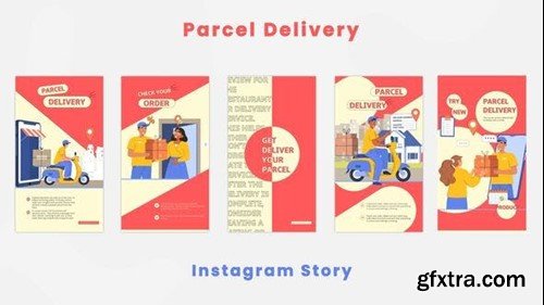 Videohive Parcel Delivery Instagram Story 44334615 Videohive Parcel Delivery Instagram Story 44334615