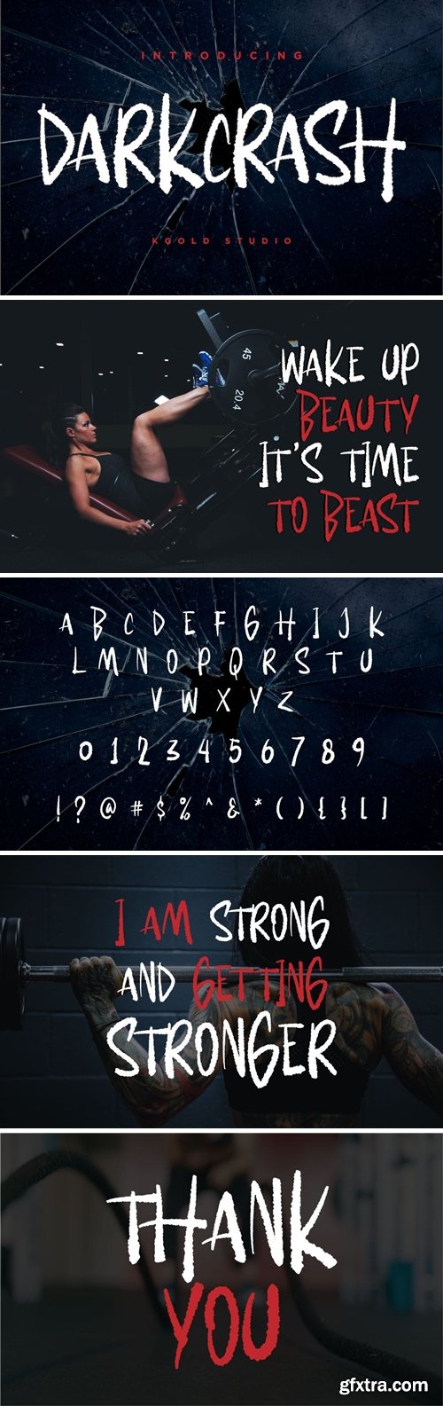 Darkcrash Font