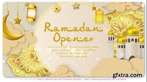 Videohive Ramadan Opener 44326819 Videohive Ramadan Opener 44326819