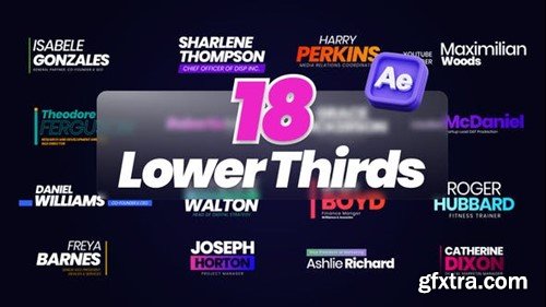 Videohive Lower Thirds 44270705 Videohive Lower Thirds 44270705