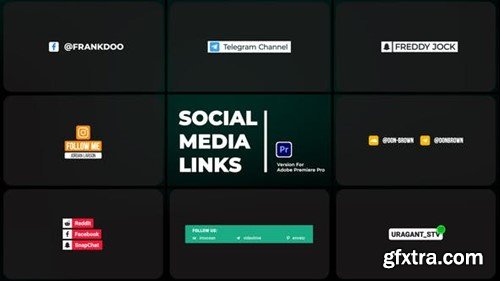 Videohive Social Media Links 44423349