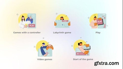 Videohive Gaming - Big Hands Flat Concepts 44462019