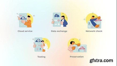 Videohive Cloud Service - Big Hands Flat Concepts 44433733 Videohive Cloud Service - Big Hands Flat Concepts 44433733