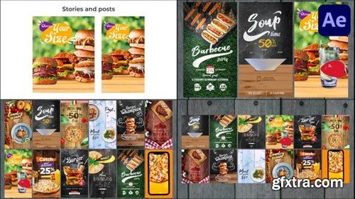 Videohive Restaurant Promo-Social Network for After Effects 44421878