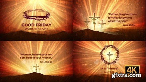 Videohive Good Friday Easter Worship Opener 44461995