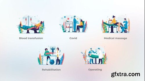 Videohive Hospital buildings - Medical concepts 44422469