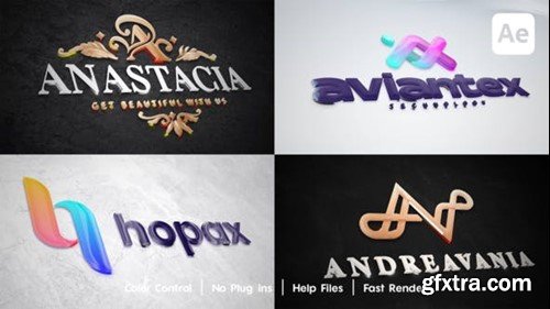 Videohive Glossy Logo Reveal 44412532