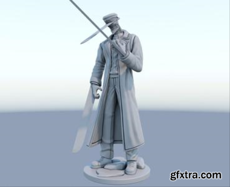 Katana Man from Chainsawman – 3D Print Model