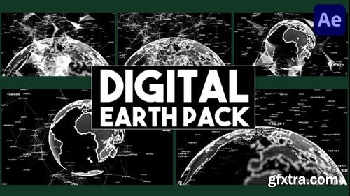 Videohive Digital Earth Pack for After Effects 44502496