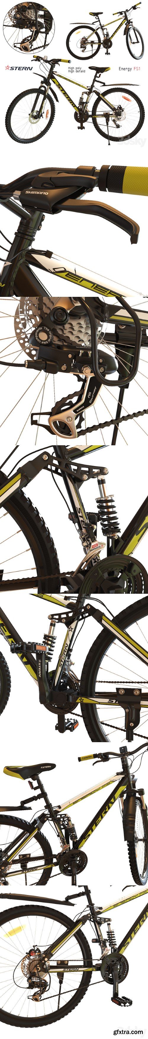 Pro 3DSky - Bicycle Stern Energy FS1