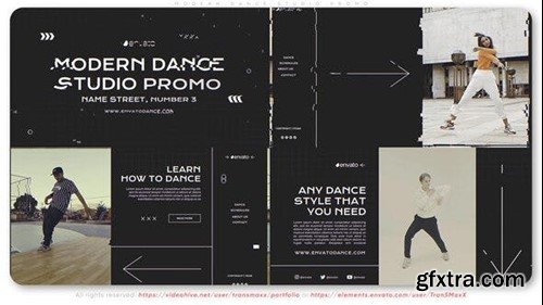 Videohive Modern Dance Studio Promo 44444282