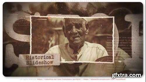 Videohive History Project Slideshow 44457445