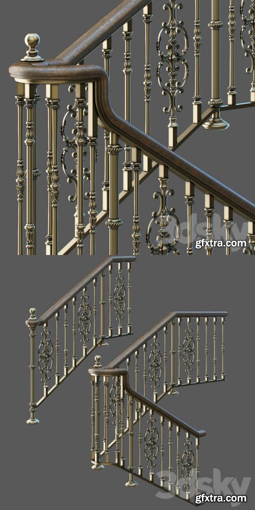 Pro 3DSky -  Classic staircase