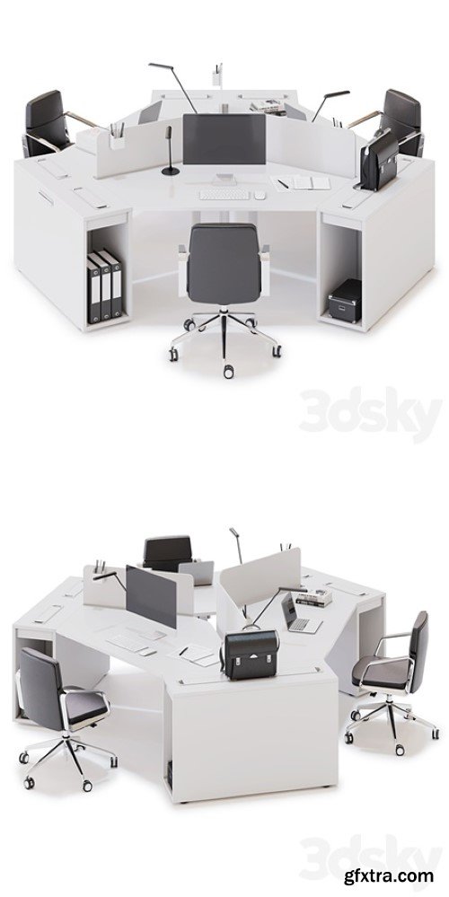 Pro 3DSky - Office workspace LAS LOGIC