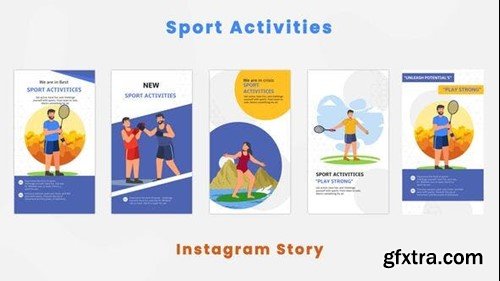Videohive Ground Sport Activities Instagram Story 44422339