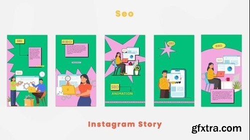 Videohive SEO Strategy Instagram Story 44420397