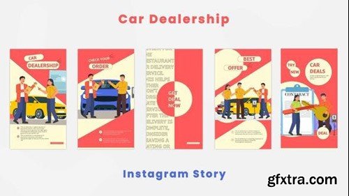 Videohive Car Dealerships Instagram Story 44420739