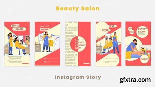 Videohive Beauty Salon Instagram Story 44422085