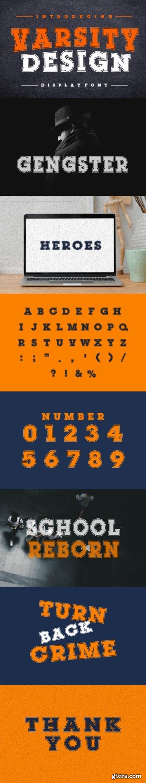 Varsity Design Font