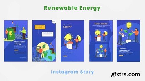 Videohive Renewable Energy Ideas Instagram Story 44420682