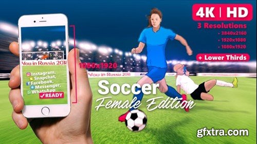 Videohive Soccer - Female Edition 21908335
