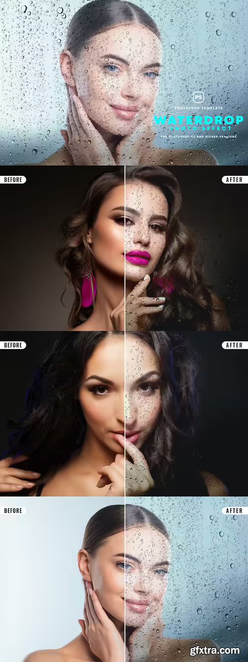 Waterdrop Photo Effect