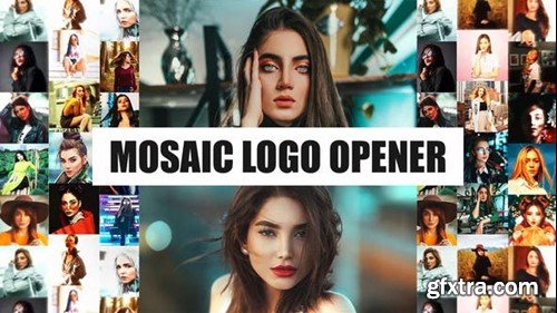 Videohive Mosaic Logo Opener I Fast Dynamic Intro 44523711
