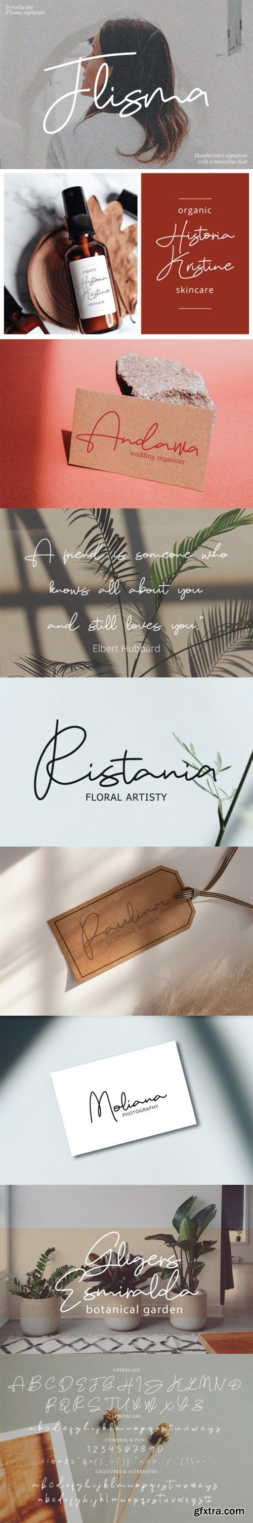 Flisma Signature Font Flisma Signature Font