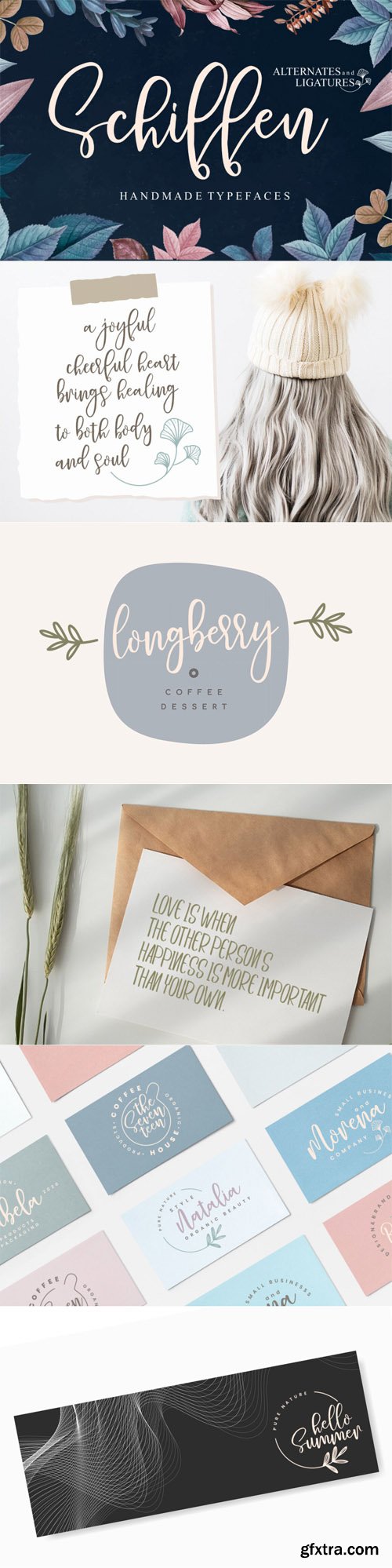 Schiffen Handwritten Typeface Schiffen Handwritten Typeface