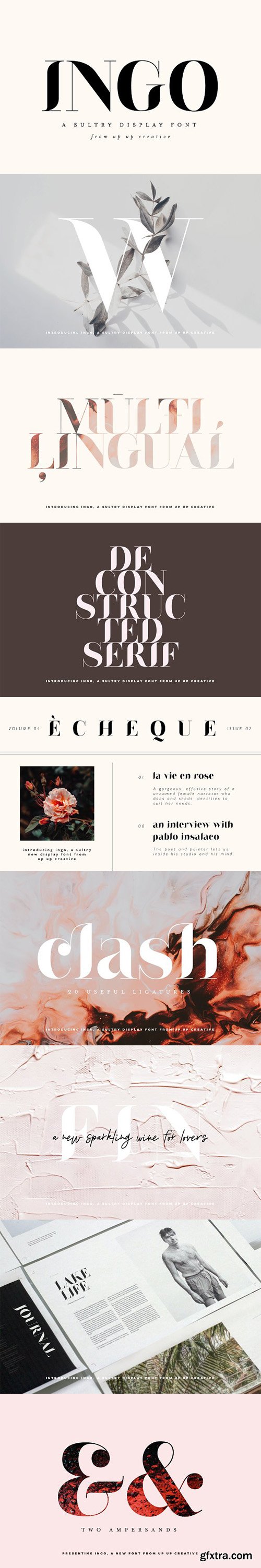 Ingo Display Font Ingo Display Font