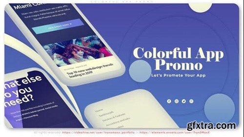 Videohive Colorful App Promo 44599388