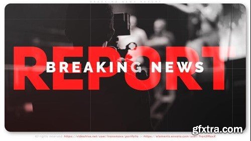 Videohive Breaking News Report 44579730 Videohive Breaking News Report 44579730