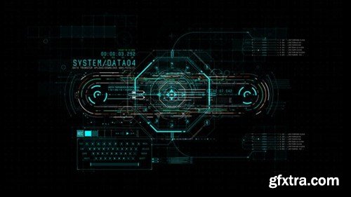 Videohive HUD Info System 4 44470038 Videohive HUD Info System 4 44470038